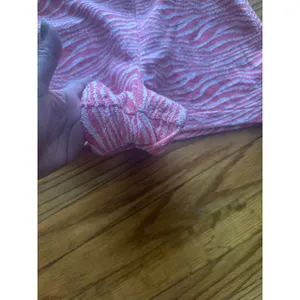 Zara Pink & White Zebra Print High-Rise Shorts – Size XS thumbnail 3