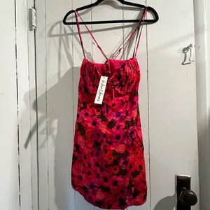 NWT For Love & Lemons Wendy Floral Mini Dress thumbnail 5