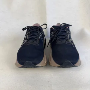 Saucony Triumph 22 Womens 10 Running Shoes Navy‎ Blue Mauve Athletic Sneakers thumbnail 3