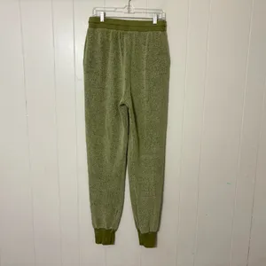 People of Leisure Green Joggers Size L Organic Cozy Lounge Sweatpants thumbnail 7