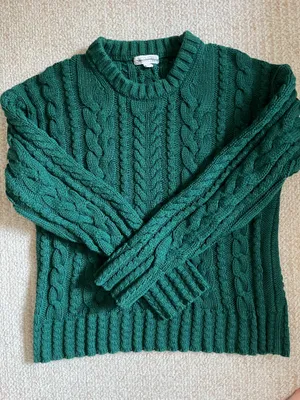 J.Crew Cable Pullover thumbnail 1