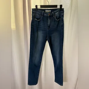 Risen Jeans Womens 9/29 Dark Wash Skinny High Rise Stretch‎ RDP5607 Denim 523 thumbnail 2