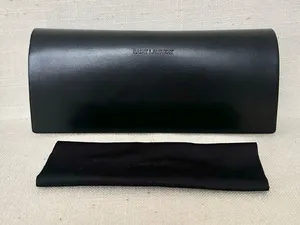 Saint Laurent Replacement Leather Sunglasses Case Black thumbnail 1