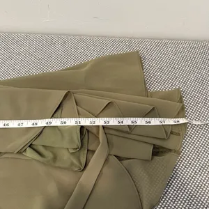 Baltic Born Womens Katya Ruffle Maxi Dress | Dusty Olive In Green XS thumbnail 12