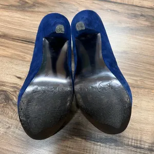 Steve Madden blue heels 7‎ thumbnail 4