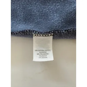 Victorias‎ Secret Blue Leopard Print Hoodie Longline Pullover XS Animal Print thumbnail 6