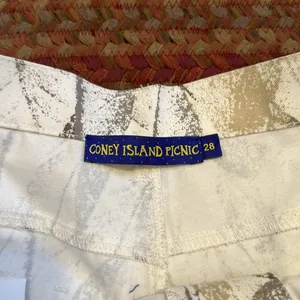 Coney Island Picnic Leaf Print Painter Jeans thumbnail 2