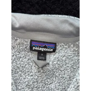 Patagonia Women's‎ Better Sweater Gray Heather 1/4 Zip Up Size Small thumbnail 4