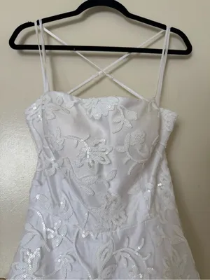 Windsor Joanna Sequin Lace Party Dress Size L thumbnail 4