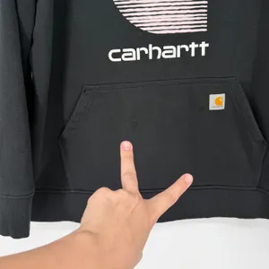 Carhartt Rain Defender Hoodie Womens 1X‎ Black Relaxed Fit Graphic thumbnail 3