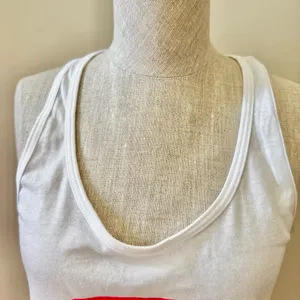 Looney Tunes Women’s Racerback Tank Top Colorful Bullseye That’s All Folks Sz L thumbnail 8