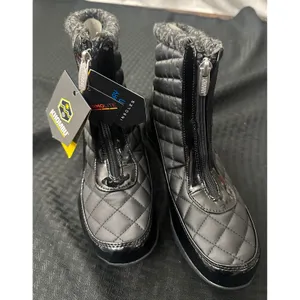 Khombu Megan Women's 9.5M Black Waterproof Winter Boots Thermolite Quilted NWT thumbnail 2