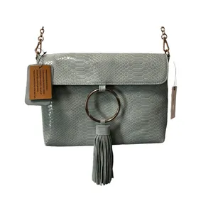 Anthropologie Street Level Real Suede Bag Purse Mint/Menth Designer Professional thumbnail 3