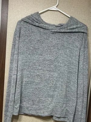 a new day Gray Cowl Neck Lightweight Sweater thumbnail 2