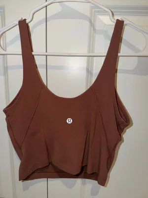 Lululemon Align Tank - Dark Orange thumbnail 2