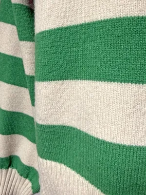 Hyfve Striped Polo Collar Knit Sweater thumbnail 6