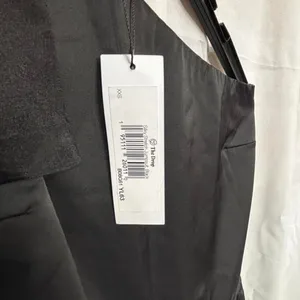 The Drop Silky Stretch One Shoulder Jumpsuit Black XXS thumbnail 3