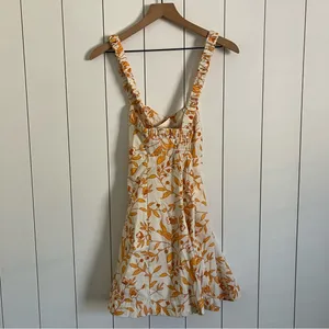 Anthropologie Maeve Floral Sweetheart Mini Dress thumbnail 6