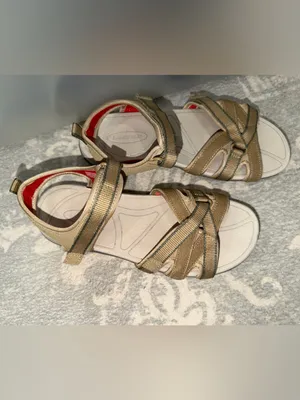 Lands' End Tan Strappy Women's Sandals thumbnail 2