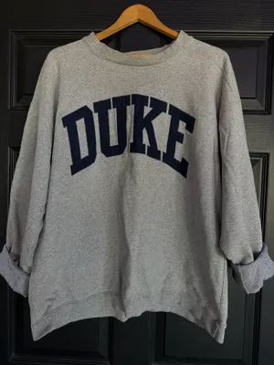 Vintage DUKE crewneck Gray Size XXL thumbnail 1