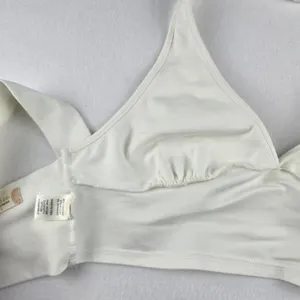 Altar'd State -1645 White Halter Top Back Tie Sleeveless Crop Top‎ - Size Large thumbnail 6