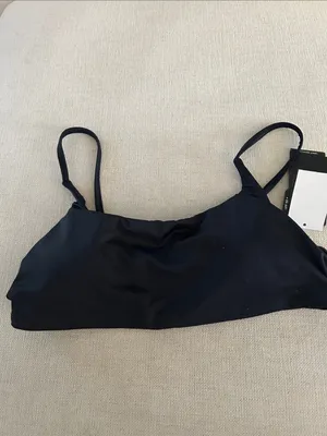 TYR Women Scoop Neck Top Sports . Black, Size Large, NEW with tags thumbnail 4