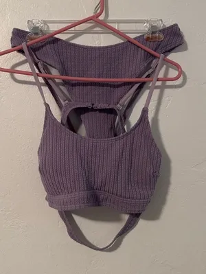 Purple two piece size large two piece bikini thumbnail 1