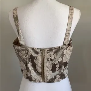 Y2K Victoria’s Secret Embroidered Bustier Corset thumbnail 7