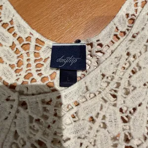 Daytrip Cream Lace Tank Top thumbnail 2