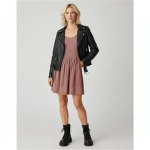 Free People Farrier Velvet Mini Dress thumbnail 4