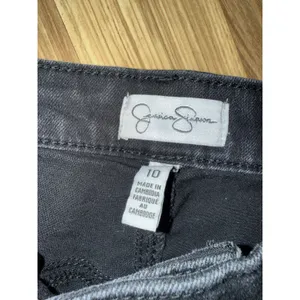 Jessica Simpson‎ High Rise Skinny Women's size 10 Black Denim jeans thumbnail 2