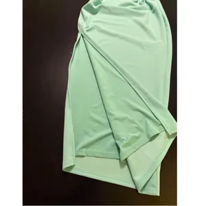 Hello‎ Molly Mint Green Strapless Cut Out Ruched Midi Dress US 6 M Side Slit thumbnail 2