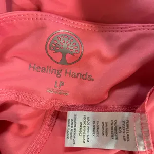 Healing Hands Purple Label Tori Cargo Scrub Pants Women's LP Large Petite Coral thumbnail 7