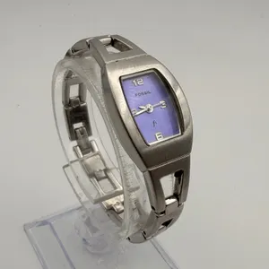 Vintage Fossil F2 'Forever' Women's Stainless Steel Watch ES-9423 New Battery thumbnail 2