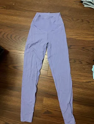 Aerie Purple Leggings Offline High-Rise thumbnail 2
