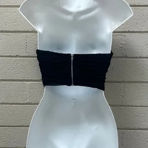 Princess Polly Black Strapless Top size 2 thumbnail 7