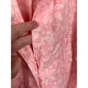 Crabtree&Evelyn Pink Floral Cotton&Bamboo Long Sleeve Pajama Set Sz.M thumbnail 10