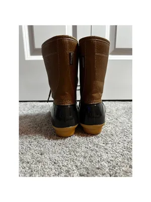 JBU Brown & Black Waterproof Winter & Rain Boots Size 6 thumbnail 2