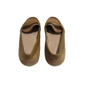 Lands’ End Tan Suede Penny Loafers Women’s 8.5 Classic Slip‑On Pre‑Owned thumbnail 4