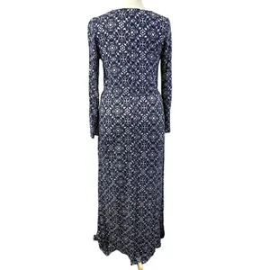 Lulus Mandala Daydream Dress Womens L Maxi Flare Sleeve Bohemian Festival Summer thumbnail 2