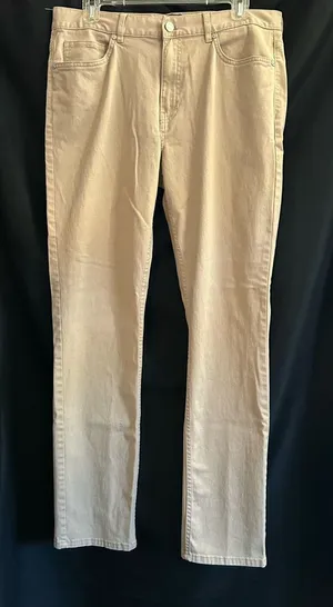 H&M Women’s Slim Fit Khaki Colored Pants SZ 34 thumbnail 1