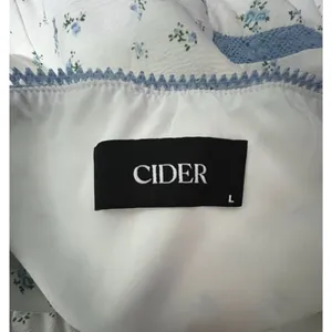 Cider Cottagecore Floral Pattern Button Up Short Sleeve V-Neck Dress thumbnail 5