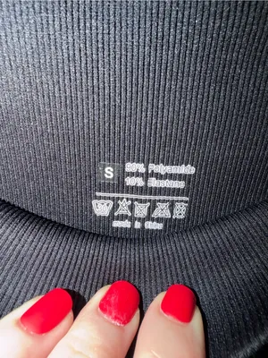 High-Waist Black Leggings Halara size small thumbnail 2