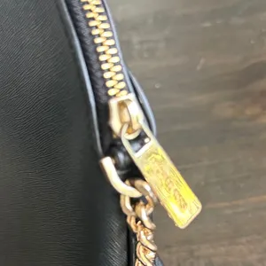 Michael Kors Cindy Dome Crossbody Bag Black Saffiano Leather Gold Tone Hardware thumbnail 4