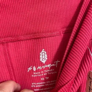 Free People Movement Free Throw Ribbed Hot Pink Bike Shorts Passion Fruit XS thumbnail 4