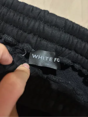 White fox joggers thumbnail 2