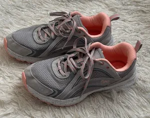 Ryka Sky Walk Trail Women's Gray and‎ Pink Paloma Sneakers Size US 7.5M thumbnail 1