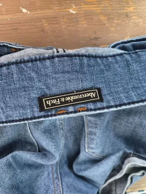 Abercrombie & Fitch Blue Jean Shorts 25 thumbnail 8