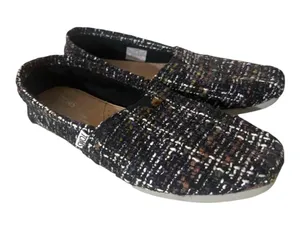 Tom’s Women’s Tweed Grandpacore Slip On Shoes Size 6.5 Preppy thumbnail 1