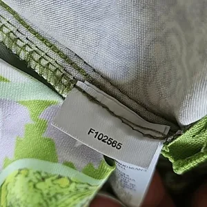 ASOS DESIGN -1014 heavy‎ satin wrap knot front romper green paisley size 4 thumbnail 15